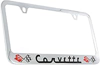 Vista 1 de Chevrolet Corvette C1 - Marco de matrícula de metal cromado