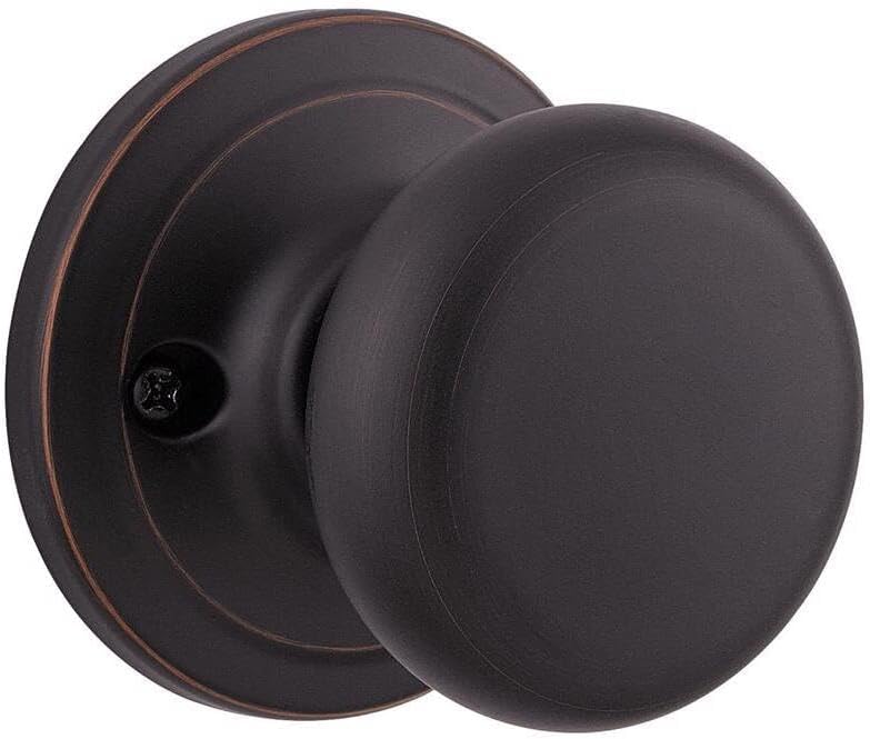 Kwikset Signature Series 97880-669 Venetian Bronze Surface Mounted Juno Half Dummy Trim Knob