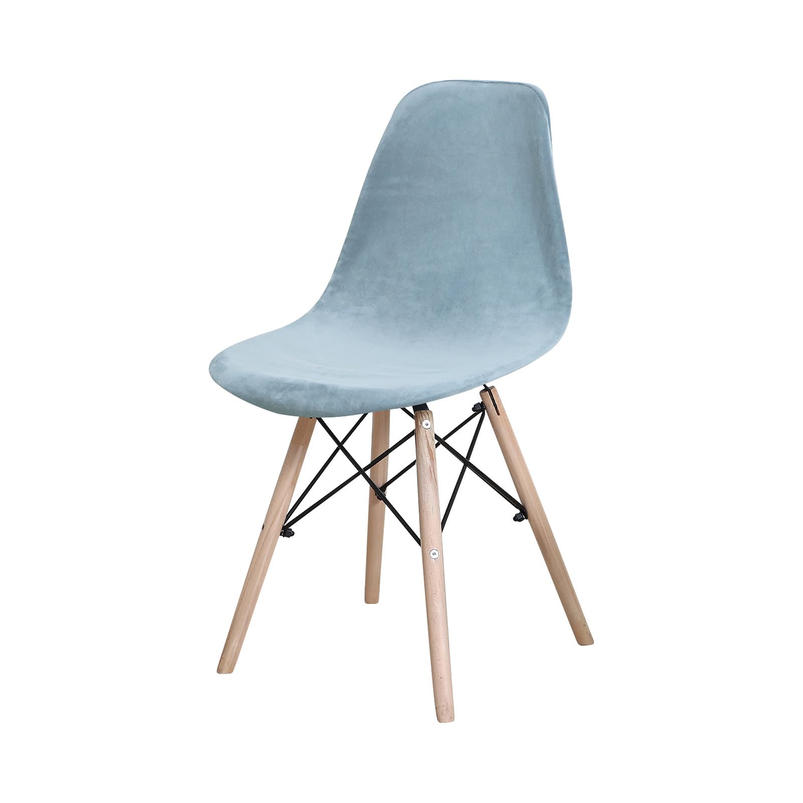 Housse de chaise salle a manger velours lavable anti taches