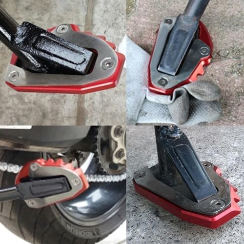 Extension béquille Multistrada 1260 pour stationner sur le sable - 4
