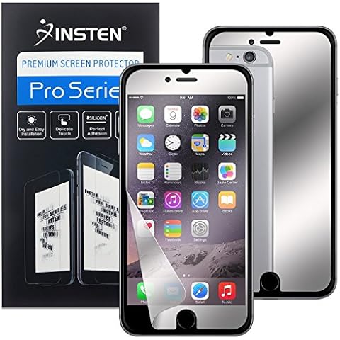 Insten 2 Packs Mirror Screen Protectors Compatible with iPhone 6 Plus/iPhone 6S Plus (5.5) Cover