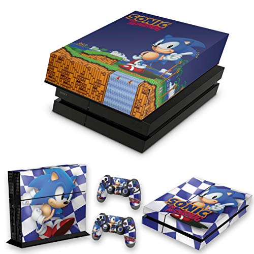 Capa Anti Poeira e Skin para PS4 Fat - Sonic The Hedgehog