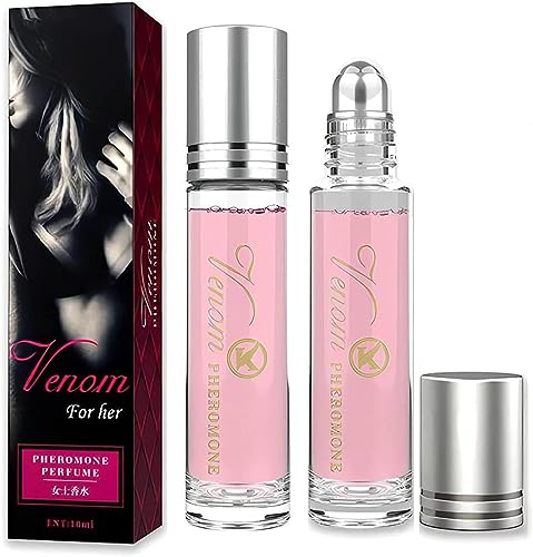 Baopinlady Phereau Perfume Roll On para Mujeres - Aroma Mejorado con Feromonas para Atraer Hombres - Esencias Venom y Vulani
