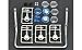 Produktbild Carson 500907134 1:14 Dachlampenbügel MB Actros Gigaspace, Silber