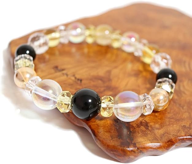 魔除・金・仕事・商売】希少！チベット産モリオンルチル入り⭐️特大