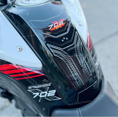 Kit adhésifs 3D résinés protecteurs Benelli TRK 702 X - 3