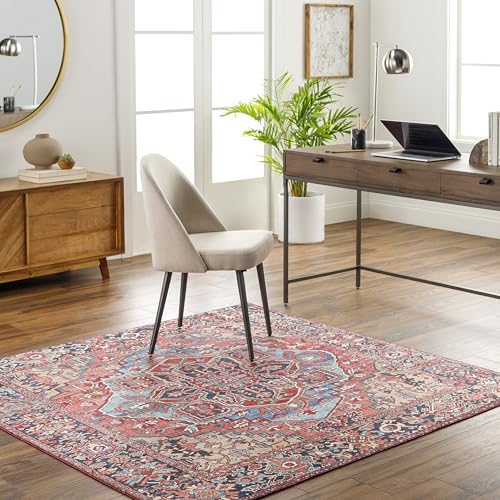 Livabliss Reeta Printed Medallion Area Rug,7'6' x...