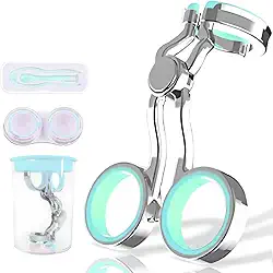 Auxiliares para Uso de Lentes de Contato, Extensor de Pálpebras para Lentes de Contato Portátil, Ferramenta para Uso de Lentes de Contato Coloridas com Ferramenta de Inserção Ou Remoção/Pinças