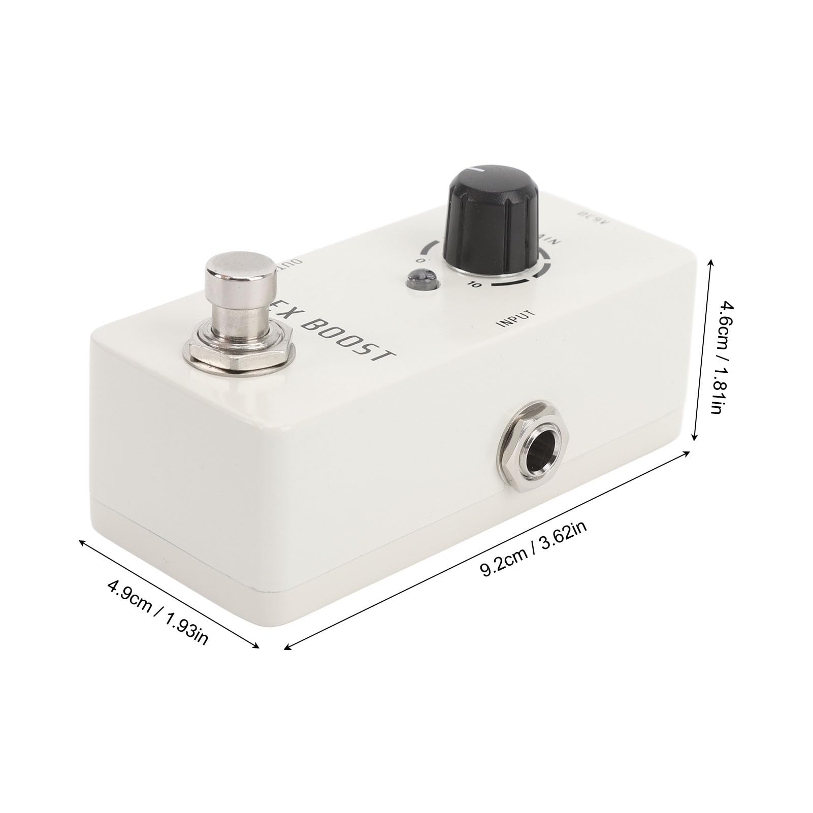Pedale dell'effetto chitarra elettrico vero bypass chitar puro puro mini boost pedale dc9v per esibizione
