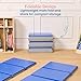 ECR4Kids-ELR-0883 Everyday 3-Fold Daycare Rest Mat, Folding Rest Mat, Sanitary Design, Low Maintenance, Certified and Safe, No Assembly Required, 2