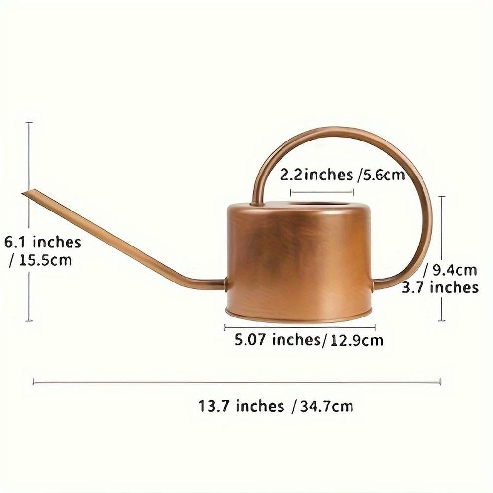 Konewki, 40oz metalowa konewka do roślin wewnętrznych i zewnętrznych, długa wylewka, bezciśnieniowy opryskiwacz, idealny do dekoracji ogrodu domowego