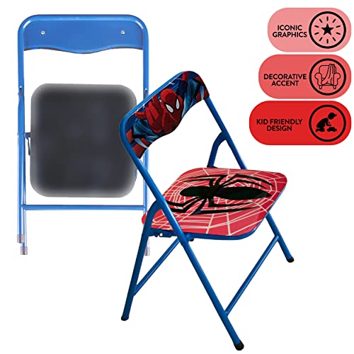 Idea-Nuova-Marvel-Spiderman-3-Piece-Childrens-Activity-Square-Table-and-Chair-Set-Ages-3-NN201039 Idea Nuova Marvel Spiderman 3 Piece Childrens Activity Square Table and Chair Set Ages 3 NN201039