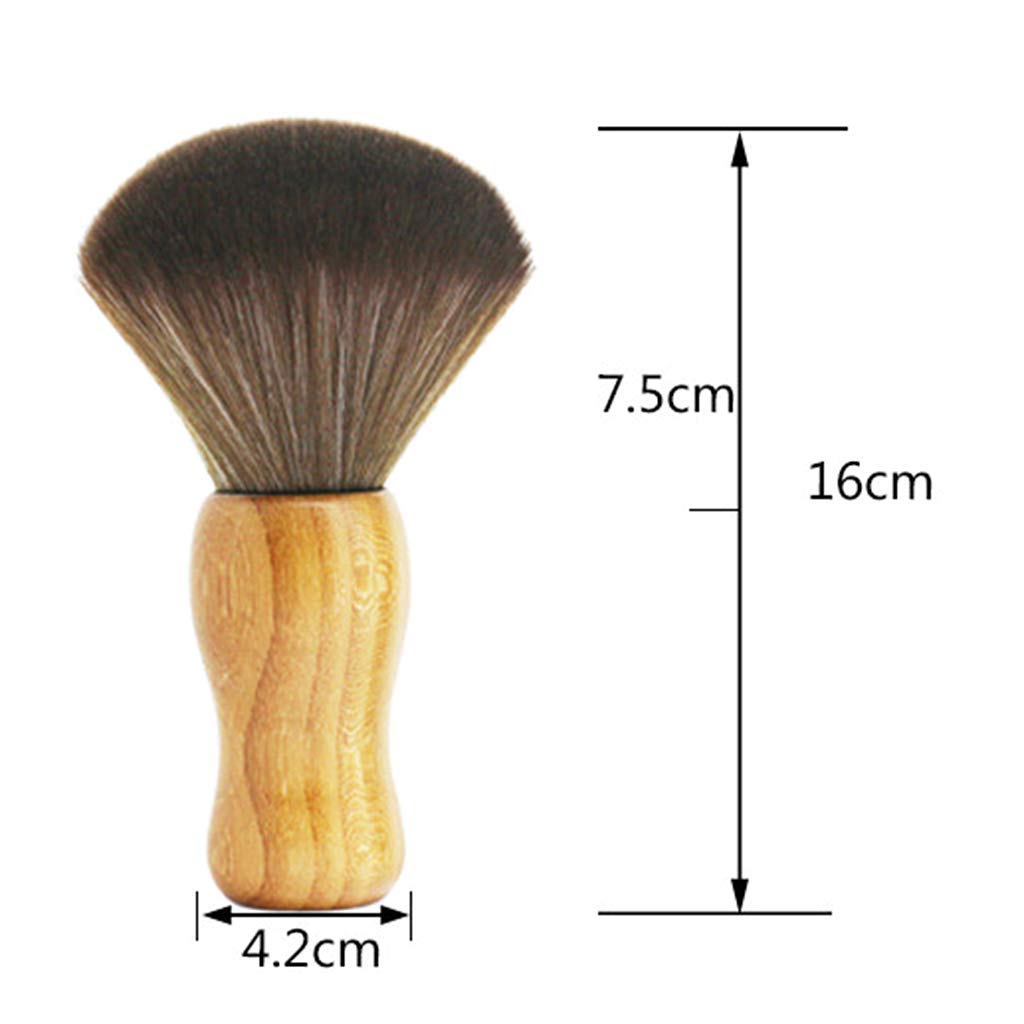 Brosse de nettoyage avec poignée en bois pour disques vinyles LP