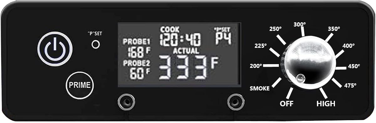 Control Board for Pit Boss Pellet Grill， for Pit Boss PB440D2/PB1150G etc Grill,with W/LCD Display Adjustable Temperature Size