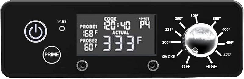 Control Board for Pit Boss Pellet Grill， for Pit Boss PB440D2/PB1150G etc Grill,with W/LCD Display Adjustable Temperature Size