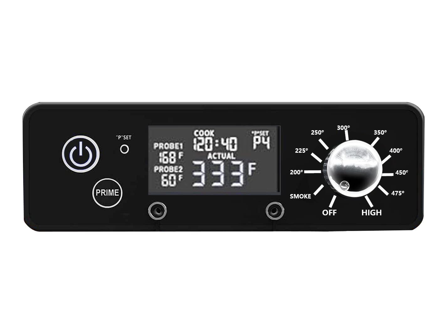 Control Board for Pit Boss Pellet Grill， for Pit Boss PB440D2/PB1150G etc Grill,with W/LCD Display Adjustable Temperature Size