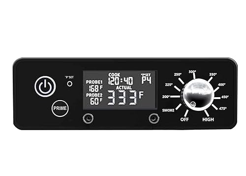 Tablero de control para parrilla de pellets Pit Boss, para Pit Boss PB440D2PB1150G, etc. Parrilla, con pantalla WLCD tamaño de temperatura ajustable