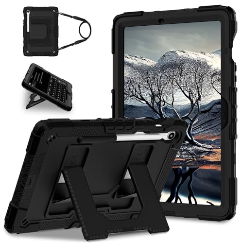 Coque antichoc Samsung Galaxy Tab S9 FE silicone rigide avec support rotatif