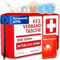 PURAHELP® Verbandskasten Auto inkl. Beatmungstuch [DIN 13164] – Ansicht 1