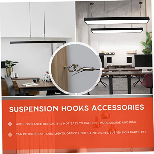 Homoyoyo 6 Piezas Gancho y Ojal Tensores para Cable para Guía de Cable, Accesorios de Tensores Resistentes para Uso Interior y Exterior miniatura 2