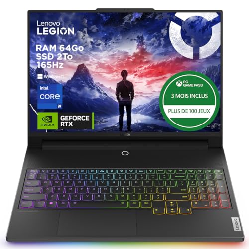 Lenovo Legion 9 16IRX9 PC portable gaming 16" RTX 4090 - photo 2