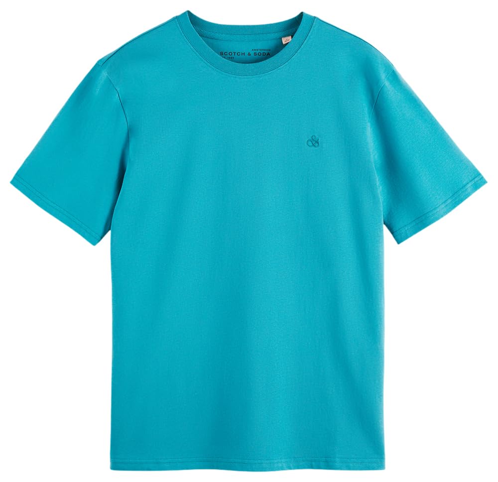 SCOTCH & SODA Chest Artwork T-Shirt