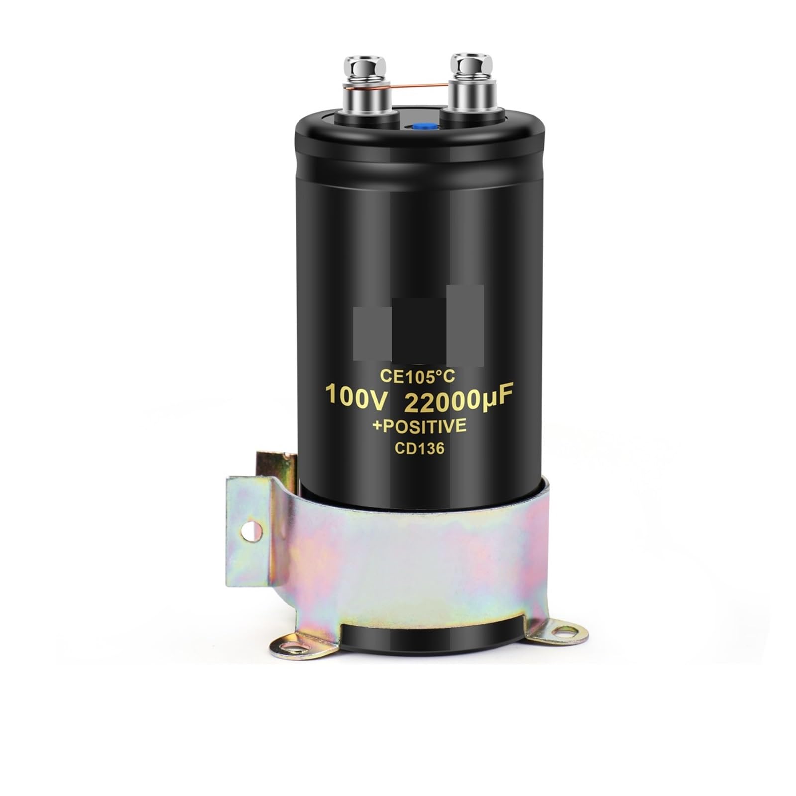 Condensateur filtrage audio 22000UF résistant à 105°C à boulon