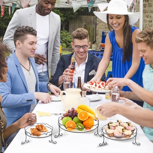 Save 31% on 3-Pack Metal Tiered Cupcake Stand Set