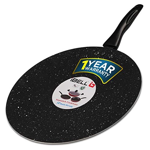 iBELL Non Stick Tawa, TP929SD, Dosa/Roti/Chapati/Pathiri Big Tawa, Aluminium, 290mm, 3 Layer Durable Non-Stick Interior