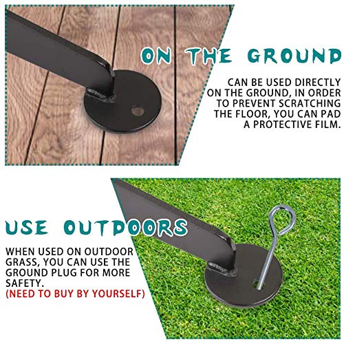 XXFBag Hanging Hammock Stands Hammock Chair Stands,Outdoor C Stand