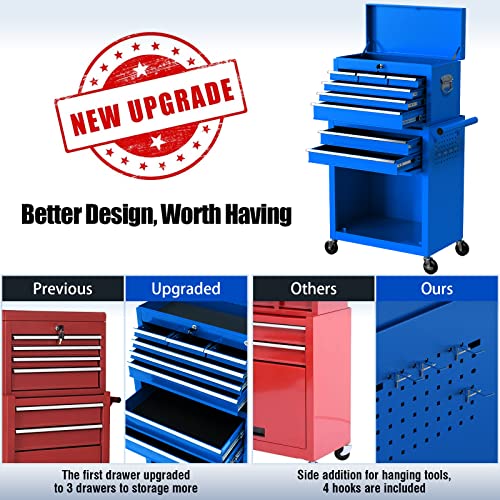 image for Go Beyond 8-Drawer Tool Chest with Wheels, Tool Storage Cabinet and To