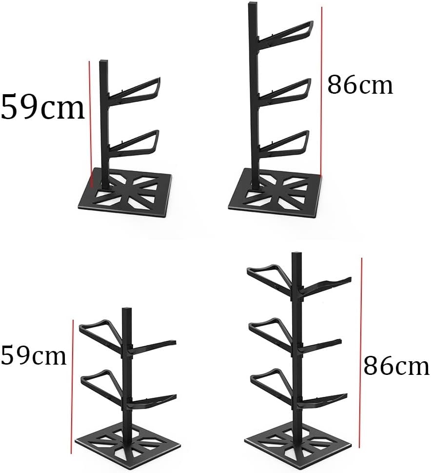 Vertical Ball Storage Rack - Freestanding Sports Equipment Organizer for Garage & Indoor Use - Holds Balls, Toys & Sports Gear - Ideal for Home Organization