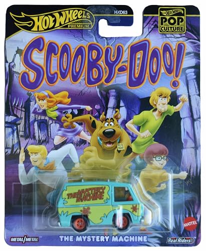 Hot Wheels The Mystery Machine Scooby Doo miniatura 1