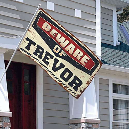 Drapeau de Trevor cool pour gars : la solution pour un mur triste