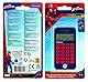 Lexibook - Marvel Spider-Man Taschenrechner, Klassische und erweiterte Funktionen, schützende Hartschale, batteriebetrieben, blau/rot, C45SP