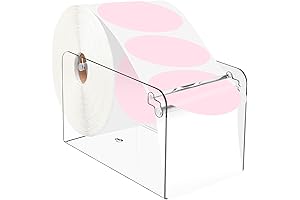 Crystal Clear Label Dispenser for Smooth and Efficient Roll Dispensing