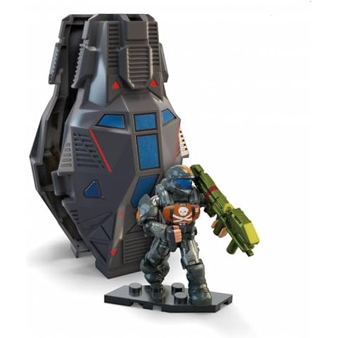 MEGA Halo ODST 'Dutch' Action Figure with Drop Pod Cover