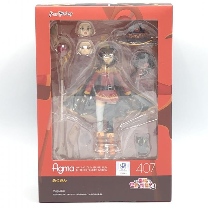 Max Factory - (再販)figma(フィグマ) 407 めぐみん この素晴らしい世界に祝福を!3 完成品 可動フィギュア マックスファクトリー Amazon | マックスファクトリー(Max Factory) figma この