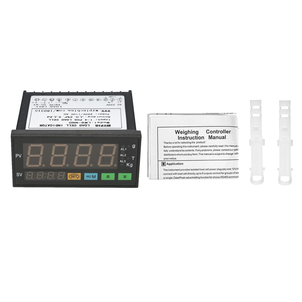 Display a LED digitale Misuratore di pesatura Indicatore celle di carico 1 ~ 4 celle di carico Segnali Input