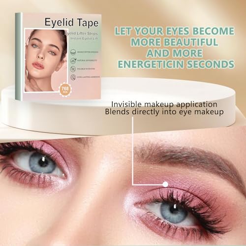 image for Generic Eyelid Lifter Strips-768PCS Breathable Double Eyelid Tape,Invi