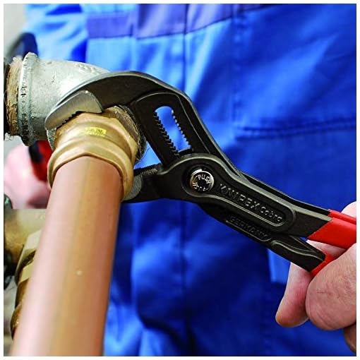 KNIPEX Cobra Water Pump Pliers (Comfort Grip, Red and Blue, 250 mm) - Image 4