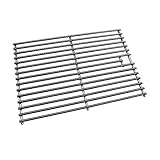 Mayer Barbecue Grillrost Edelstahl eckig 35 x 45 cm runde Stäbe Ø 8 mm, rostfrei, hitzespeichernd, perfektes Branding, pflegeleicht