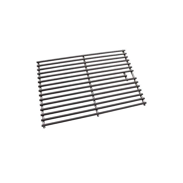 Mayer Barbecue Grillrost Edelstahl Eckig 35 X 45 Cm Runde Stbe 8 Mm Rostfrei Hitzespeichernd Perfektes Branding Pflegeleicht