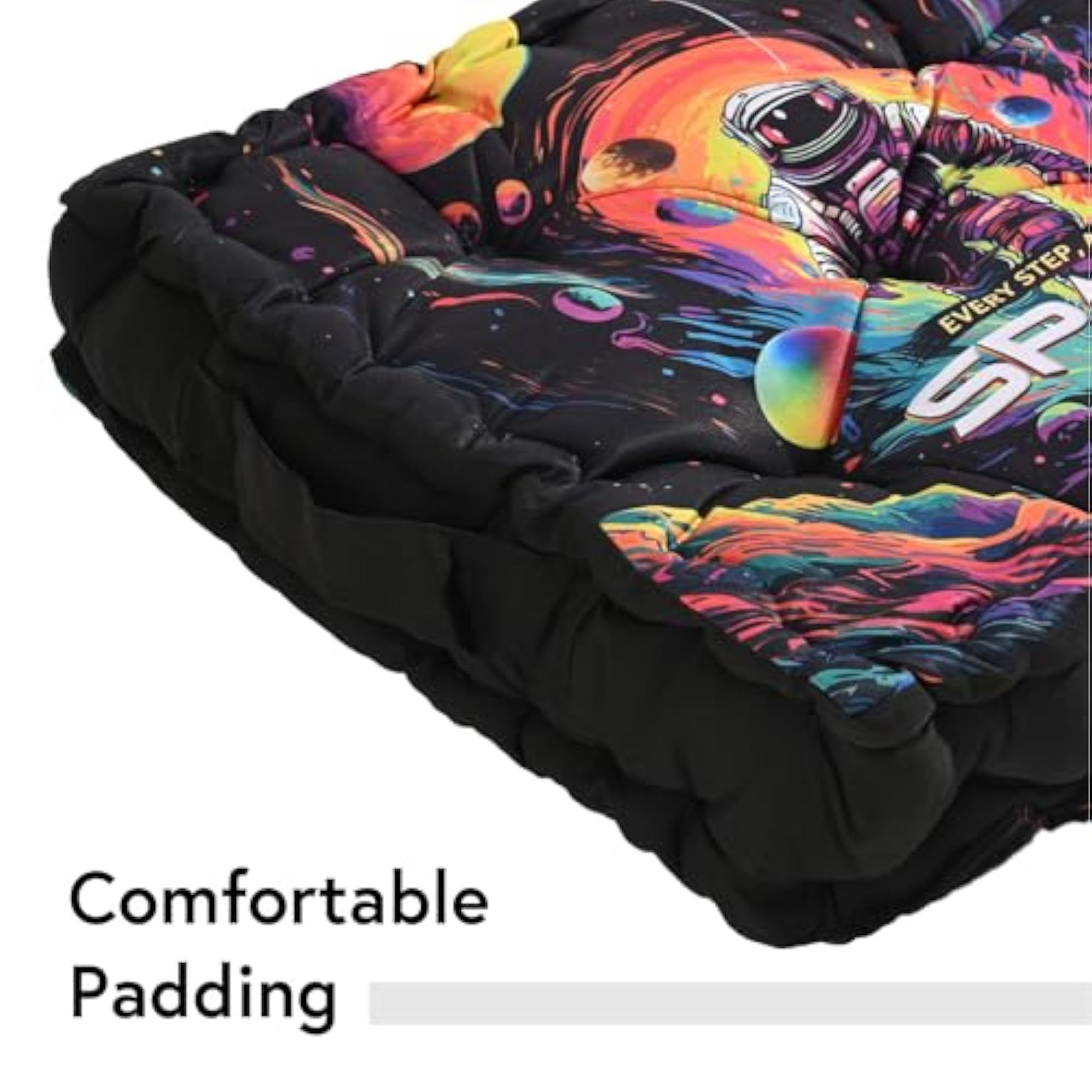 Pack of 4 Comfy Back Rest Cushions for Chairs