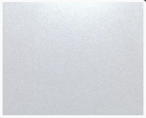 Allpaper Silver Pearlescent Shimmer Card A4 250Gsm 50 Sheets