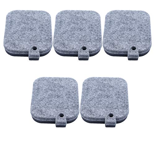 Adefol 5Pcs Air Filter for Stihl BG55 BG45 BG46 BG65 BG85 SH85 SH55 BR45 BR45C Backback Leaf Blower Replace 42291201800