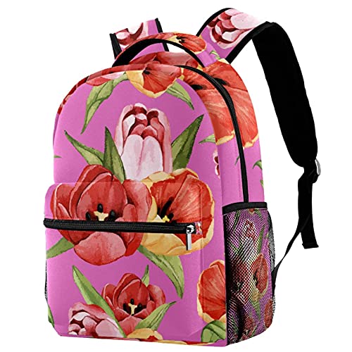 Sac à dos campus anti-mal de dos avec poche bouteille pour jeunes