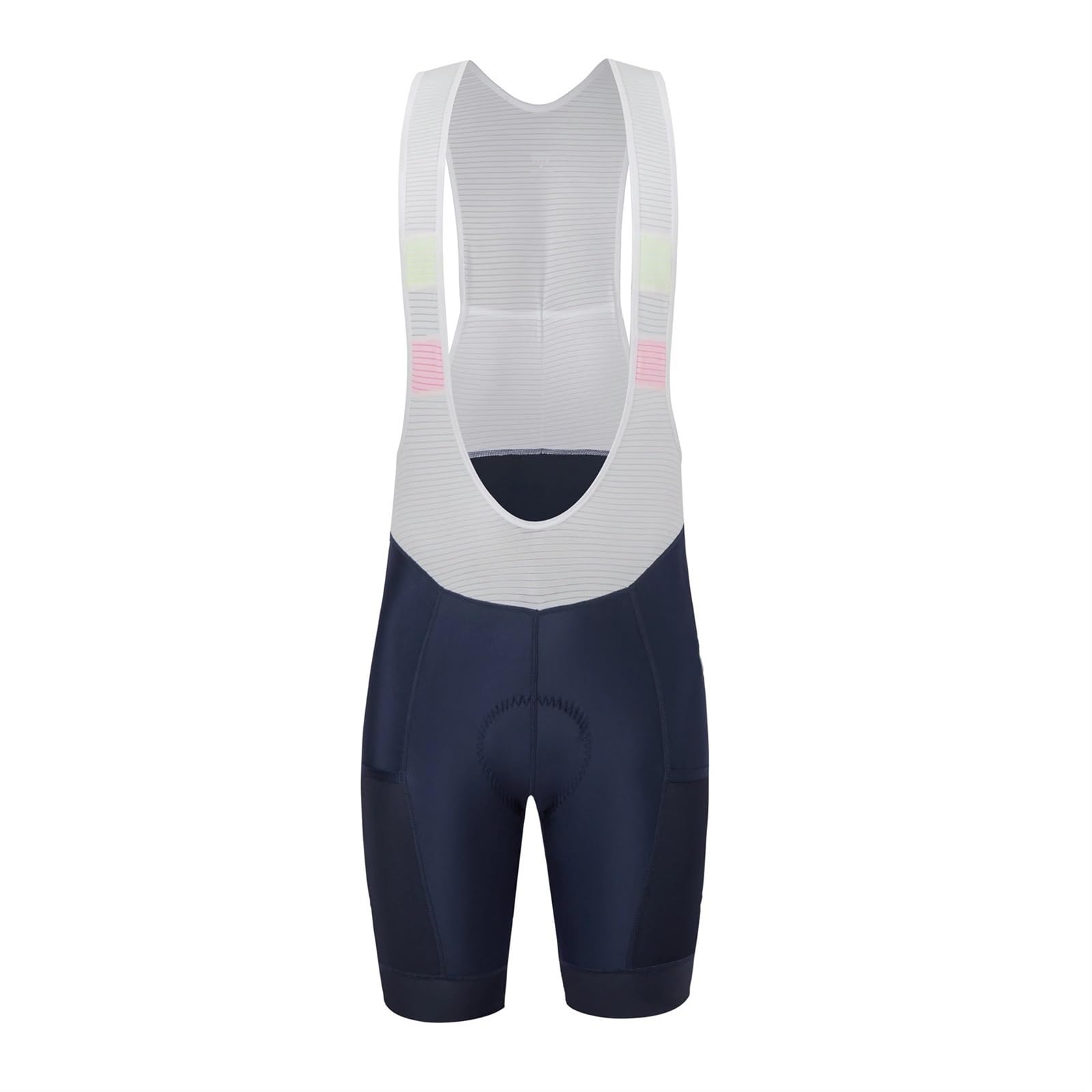 Salopette da Ciclismo Pantaloncini con Bretelle da Ciclismo da Uomo con 4 Tasche, Pantaloni da Bici da Viaggio Lunghi da Viaggio per Ciclismo su Strada (Color : Blue, Size : XXXL)