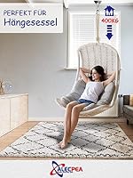 ALECPEA Edelstahl Deckenhaken 450kg 360° drehbar Hängesessel – Ansicht 7