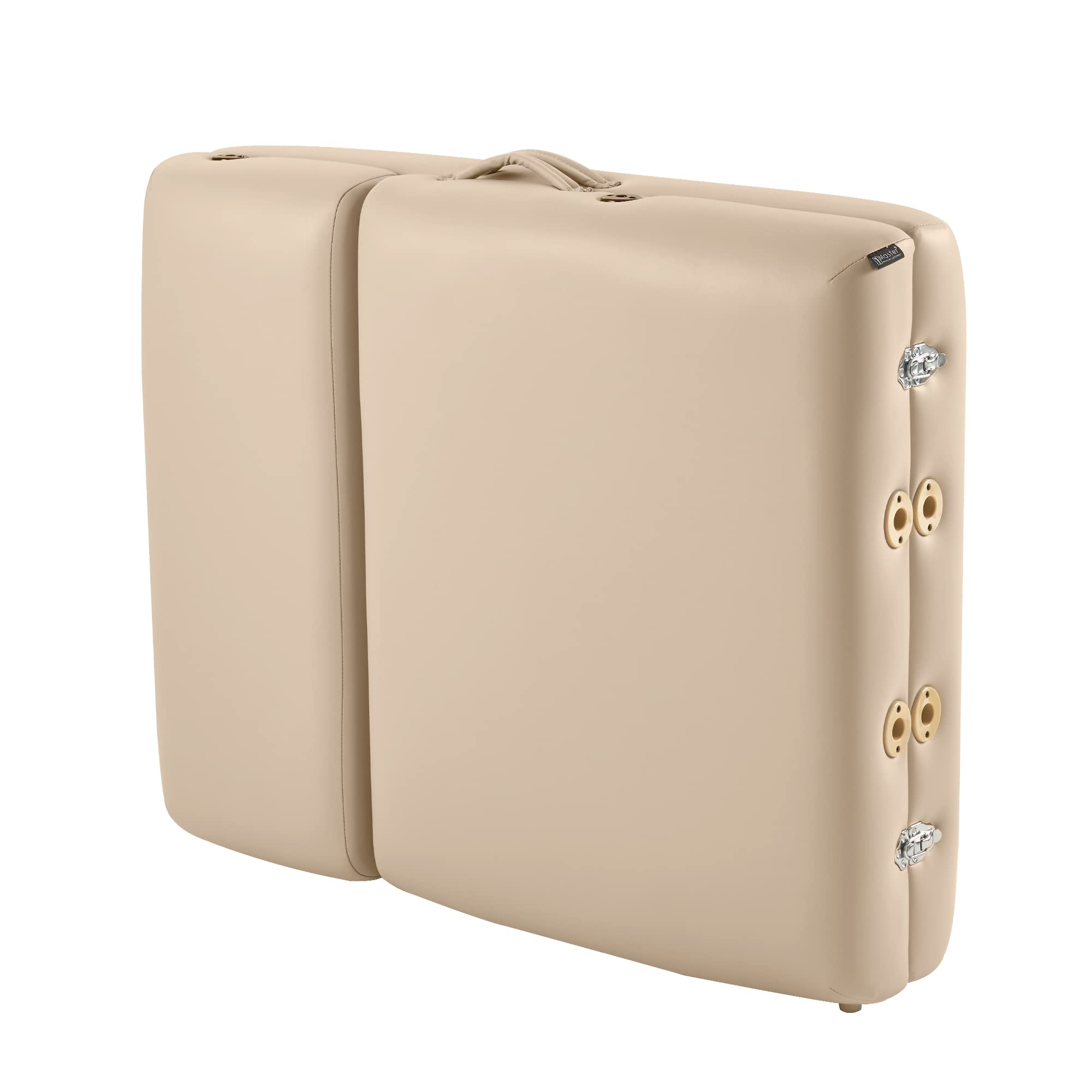 Master Massage Del Ray Salon Therma Top - Lettino pieghevole per massaggi e cosmetici, riscaldabile, schienale regolabile con cuscino musicale, altoparlante Bluetooth